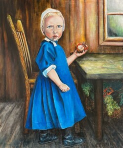 Bleu blanc rouge Peinture acrylique Hauteur : 650 mm - Largeur : 500 mm Tarif : 700 €