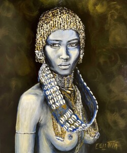 La fière princesse au collier