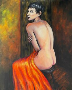 Peinture acrylique Hauteur : 650 mm - Largeur : 500 mm Tarif : 700 €