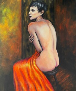 Peinture acrylique Hauteur : 650 mm - Largeur : 500 mm Tarif : 700 €